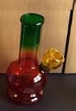 5 Inch Rasta Glass Binger