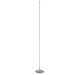 Brightech Tilt LED Floor Lamp for Living Rooms - Get Compliments: Modern Standing Pole Light for Family Rooms, Bedrooms & Offices - Bright, Dimmable Contemporary Lighting - Platinum Silver