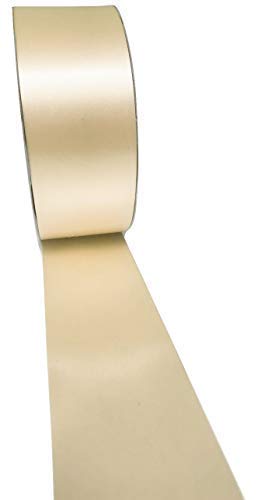 INERRA Ribbon - 100 Yards - 50mm (2") Florist Wedding Car and Craft Uses (Ivory)