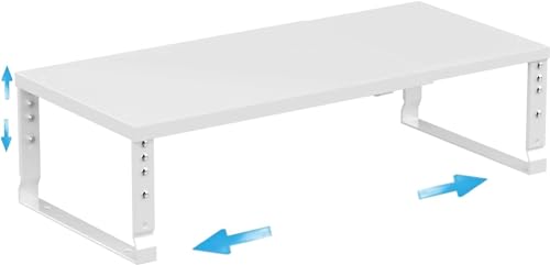 Photo 1 of Wobmmi Expandable Spice Rack Organizion for Kitchen Cabinet, Seasoning,Bathroom Organizer Display Shelf, Stackable Multi-Purpose Shelves.Easy-to-Install?1Pack/White,Medium
