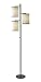 Adesso Home 4152-26 Transitional Three Light Floor Lamp from Bellows Collection in Bronze/Dark Finish, 10.00 inches, 3