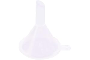 Small Clear Plastic Mini Funnels for Bottle Filling, for Perfume Oil Small Samples