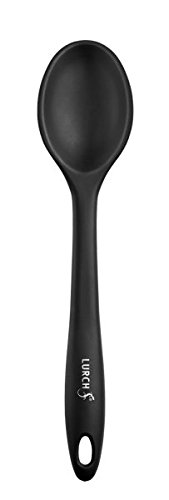 Lurch Germany Black Tool Silicone Cooking Spoon