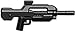 BrickArms 2.5" Scale Weapon XBR4 Experimental Battle Rifle #4 Black