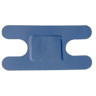 Stalwart CB445 Standard Blue Plasters Knuckle, 75 mm x 38 mm (Pack of 50)