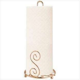 ROSE GOLD PAPER TOWEL HOLDER