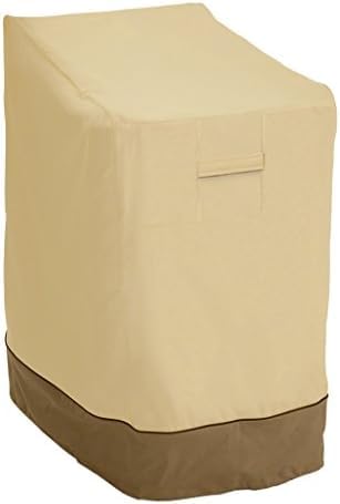Classic Accessories Veranda Water-Resistant 25.5 Inch Stackable Patio Chair Cover (Pack of 8) Image
