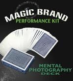 Mental Photography Deck--Blue Back by Magic Brand