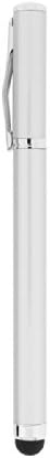 Precision TouchTM Pro Ballpoint Stylus Touch Pen for iPad Air/2/3/4, iPhone 4/5/6/6 Plus, Galaxy S6/S6 Edge/S5/S4/S3, Galaxy Tab, Kindle Fire, Nexus (Silver)