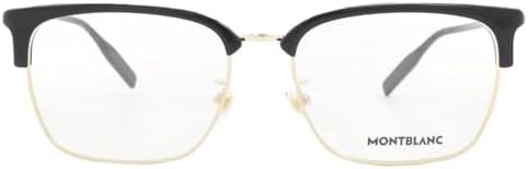 Amazon.com: Sunglasses Montblanc MB 0199 OA- 005 Black/Transparent