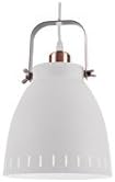 Leitmotiv, Pendant Lamp, Ceiling Lighting, Iron, 40 W, White