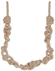 Kestrel Tie Backs Curtain - Benmore, Curtain Rope Tieback Single Hold Backs (Jute)