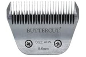 Geib Buttercut #4F Wide Stainless Steel A5 Detachable Clipper Blade. fits All A5 Type Clippers