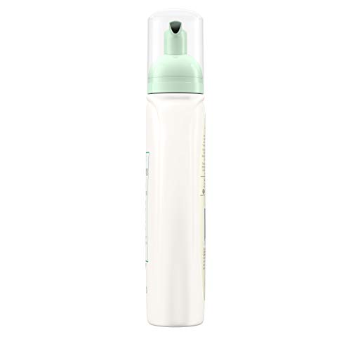 AVEENO CLEAR COMPLEXION FOAMING OIL-FREE FACIAL CLEANSER WITH SOY EXTRACT & 0.5% SALICYLIC ACID, ACNE TREATMENT FACE WASH FOR ACNE-PRONE SKIN, SULFATE-FREE & HYPOALLERGENIC, 6 FL. OZ