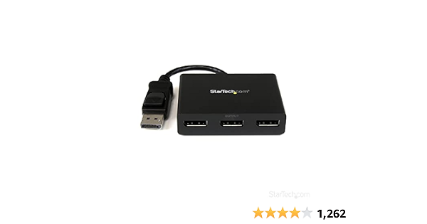 Multi Monitor Splitter - 3-Port MST Hub 