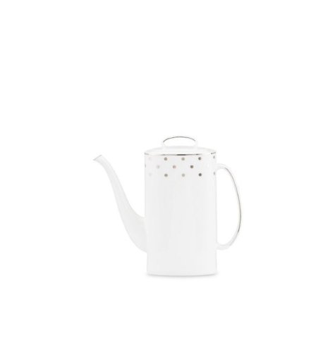 Kate Spade Larabee Road Platinum Coffeepot With Lid