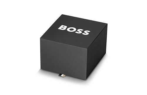 BOSS Relógio masculino de quartzo 1513478 o ano todo, Aço/azul, 44 millimeters, Pulseira