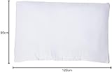Baby's Comfort 100% Cotton Duvet & Pillow Set White 120x90cm 60x40cm view 5
