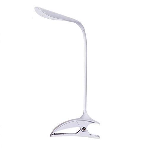Skyfun Flexible Home Office Book Shelf Desk Table Clip On Clamp LED Light Lamp (Oval Shape LED)