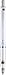 Zebra Pen DelGuard Mechanical Pencil with Lead Refill, Fine Point, 0.5mm, White Barrel, Standard #2 HB Lead, Refillable, 1-Pack