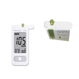 Bionime Rightest GM550 Blood Glucose Monitoring Kit & Test Strips 50/bx