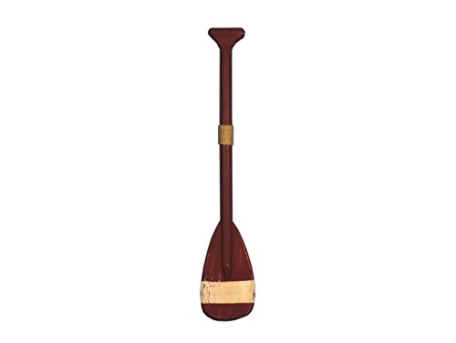 Hampton Nautical Paddle-24-105 Wooden Chadwick Rowing Boat Paddle with Hooks 24" Nautical Home Decoration