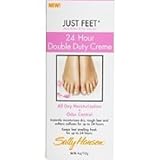 Sally Hansen Just Feet 24 Hour Double Duty Creme All Day Moisturization Odor Control 4oz