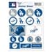 Wincraft MLB Los Angeles Dodgers Vinyl Sticker Sheet, 5