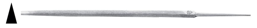 Erizo LTSED4 4" Extra Thin Triangular Saw File