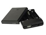 Velleman BH341USB BATTERY HOLDER FOR 4 x AA-CELL