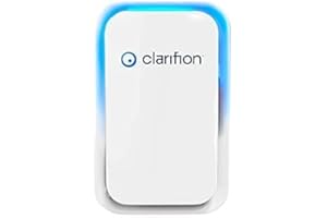 Clarifion - Air Ionizers for Home (1 Pack), Negative Ion Filtration System, Quiet Air Freshener for Bedroom, Office, Kitchen, Portable Air Filter Odor, Smoke Dust, Pets, Eliminator, Mini Air Cleaner