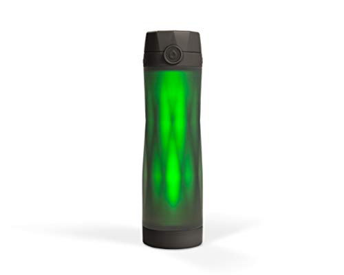 Hidrate Spark 3 Smart Water Bottle - Tracks Water Intake & Glows to Remind You to Stay Hydrated (Black)