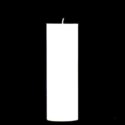 Fantastic Deals Town White Unscented 3x9 inch Pillar Candle