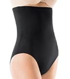 Hide & Sleek Hi-Rise Panty, Large, Black