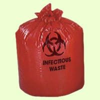 Biohazard: Red Liners, 24 x 24 Inch (10 Gallon) - 500 per Case Model HXR24