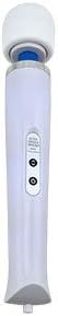 APRIL 14TH Magic Cordless Curved Therapeutic Wand Massager | Powerful Speeds &amp; 10 Pulsating Patterns | For Muscle Aches &amp; Sports Recovery | Rechargeable | Wireless &amp; Travel Friendly , White