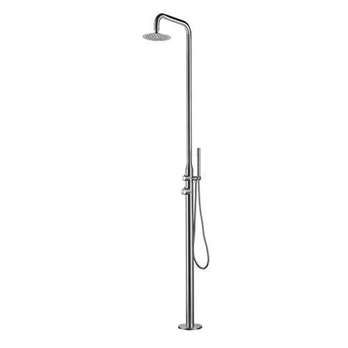 HEATGENE Outdoor Shower With Rain Shower And Handheld Shower Head For