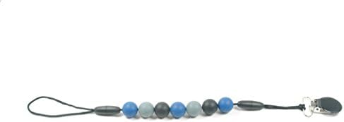 Glitter and Spice Pacifier Clip, Elliot