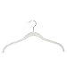 Joy Mangano Hangers (40 Pack) White Huggable Hangers, Non Slip Velvet Hangers, Space Saving Hangers, Clothes Hangers Bulk
