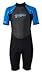 Hyperflex Access Child's 2mm Backzip Shorty Wetsuit - Warm, Comfortable Kid's Springsuit with 4-Way Stretch Neoprene and SPF Protection - Adjustable Collar and Flat Lock Construction