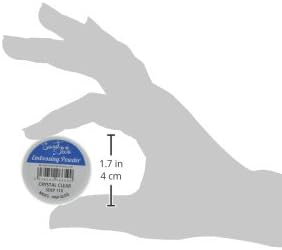 Sweet Dixie Embossing Powder Crystal Clear High Gloss, Synthetic Material, 4 x 4 x 3 cm - Image 3