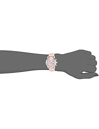 XOXO - Reloj de cuarzo para mujer, acero inoxidable, color: rosa (modelo: XO3497)