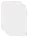 200 Pack Blank Cardstock DIY Greeting Cards, Round Corners, Postcards, Glossy Finish (Laser Printer Use Only) 215gsm, 80lb, 5 x 7 Inches
