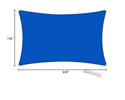 SunnyRoyal Sun Shade Sail 13'x20' Rectangle Shade