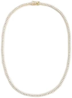 Amazon.com: SWAROVSKI Tennis Deluxe Necklace Cz White One Size