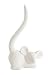 5"H Stoneware Mouse Ring Holder, White primary