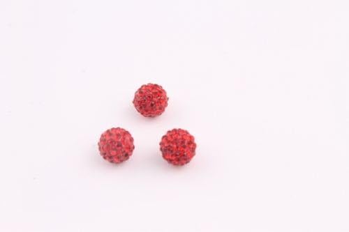 10pcs Crystal 10MM beads FOR Pave Disco Balls light siam color
