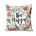 JUSTSWAG Monond AmyDong Clearance Thanksgiving Square Cover Decor Pillow Case Sofa Waist Throw Cushion Cushion Cover (E)