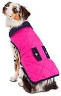 Pup Crew Pink and Navy Quilted Pocket Jacket~XL~