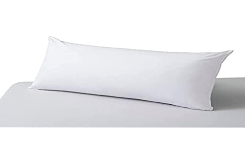 Savel Oreiller doux au toucher, soyeux, en microfibre avec double housse 90 blanc